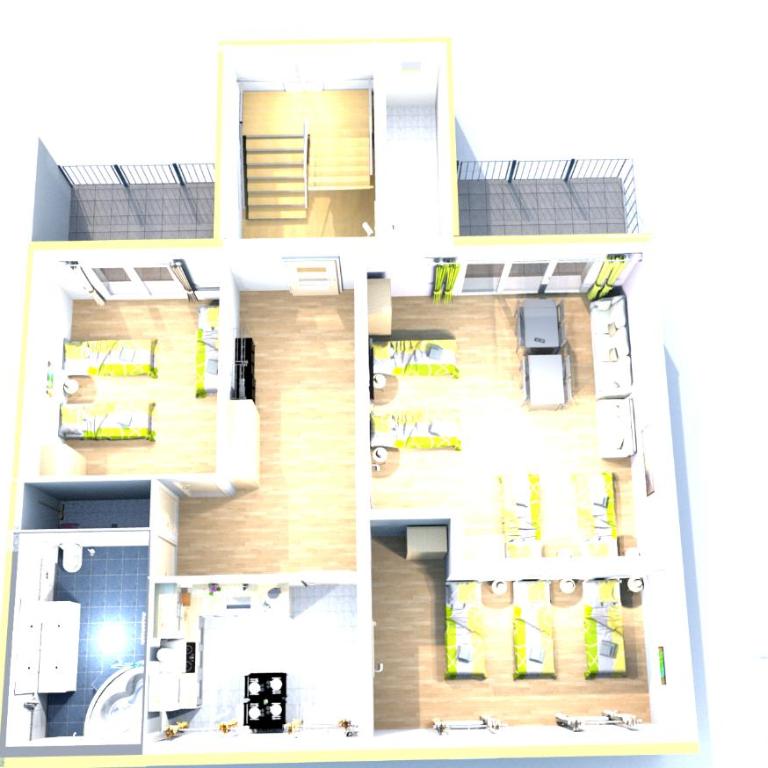 Apartments SteelCity - Apartment mit 3 Schlafzimmern - 19