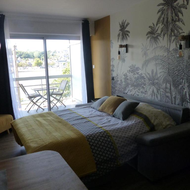 studio exposé plein sud vu sur le port de plaisance - Studio-Apartment mit Meerblick - 12