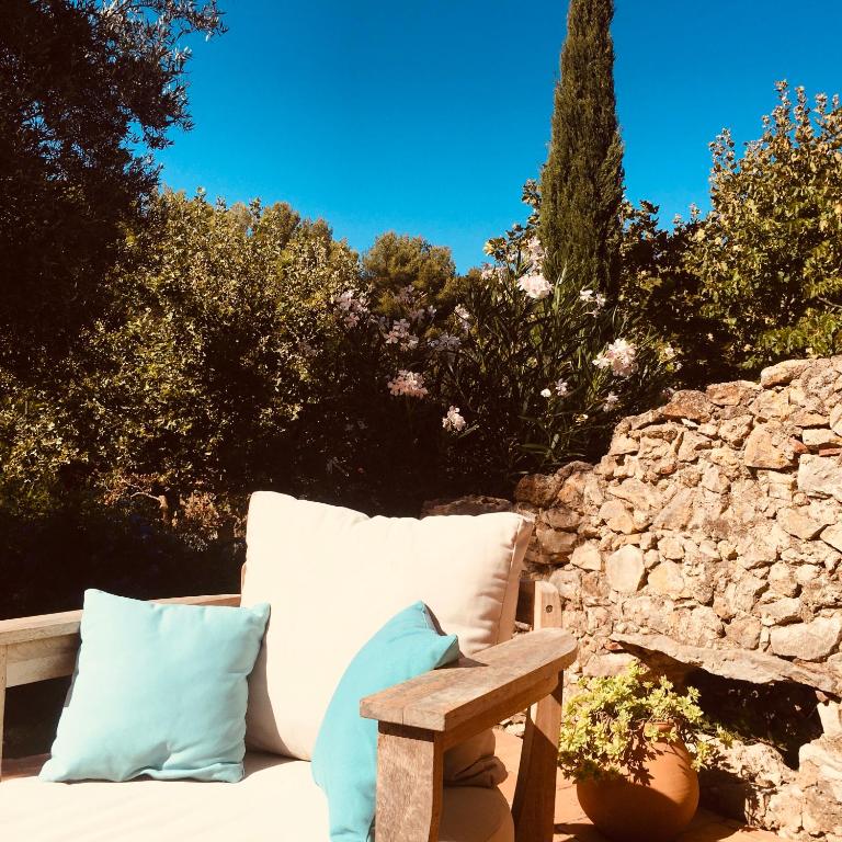 Bastide Sainte Trinide - Chambre Double avec Terrasse - 10
