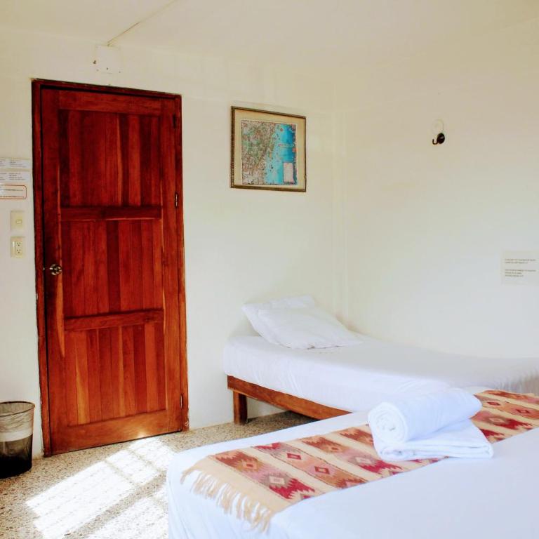 Pata de Perro Bacalar - Habitación Triple con baño compartido - 5