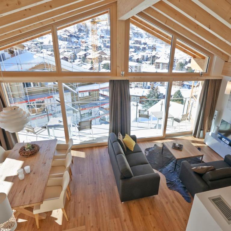 Welschen Apartments Hörnligrat - Apartment mit 2 Schlafzimmern und Balkon – Dachgeschoss - 8