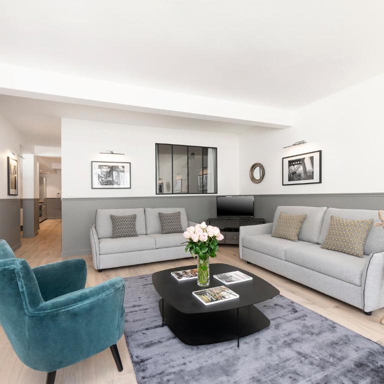 LivinParis - Luxury AC 3 Bedrooms Le Marais III - Appartement 3 Chambres - 5