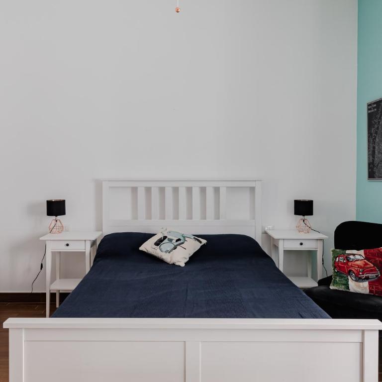 Scarfoglio Apartment, 4 persone, 2 camere, balcone, Wi-Fi, Stazione Tiburtina - Appartement 2 Chambres - 5