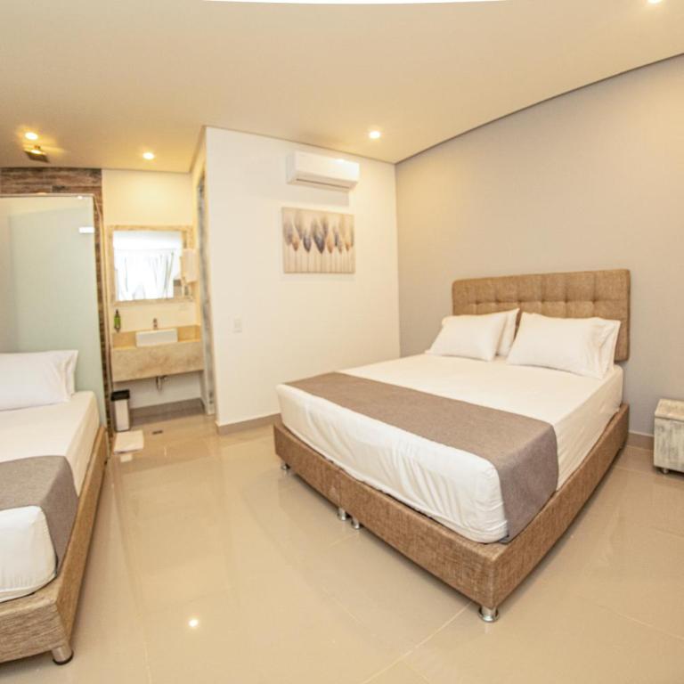 Casa Amanzi Cartagena by Bernalo Hotels - Habitación Triple Estándar - 2