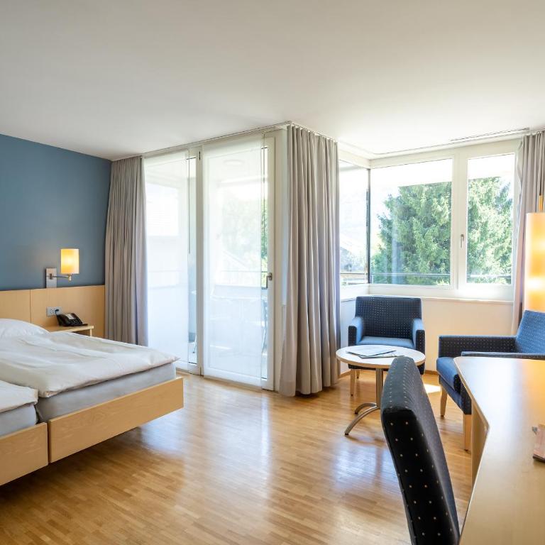 Hotel Artos Interlaken - Classic Doppelzimmer mit Balkon - 2