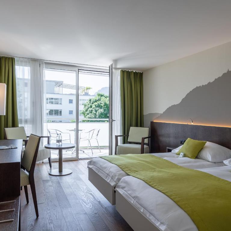 Hotel Artos Interlaken - Premium Doppelzimmer mit Balkon - 1