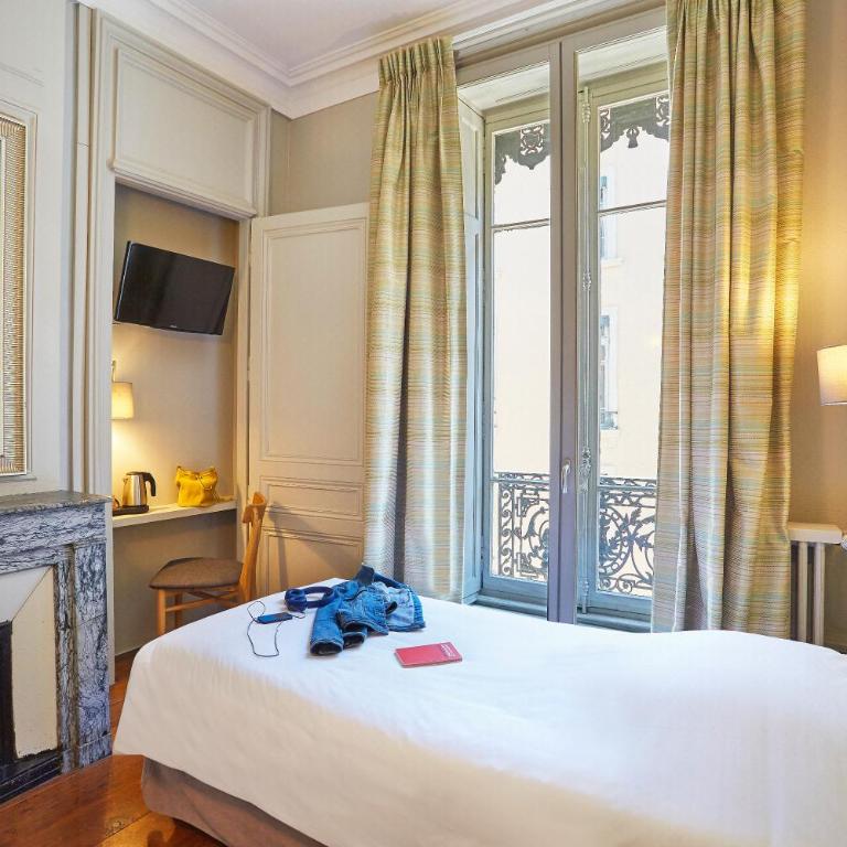 Hôtel Vaubecour - Centre Lyon Ainay - Perrache - Chambre Simple Confort - 9