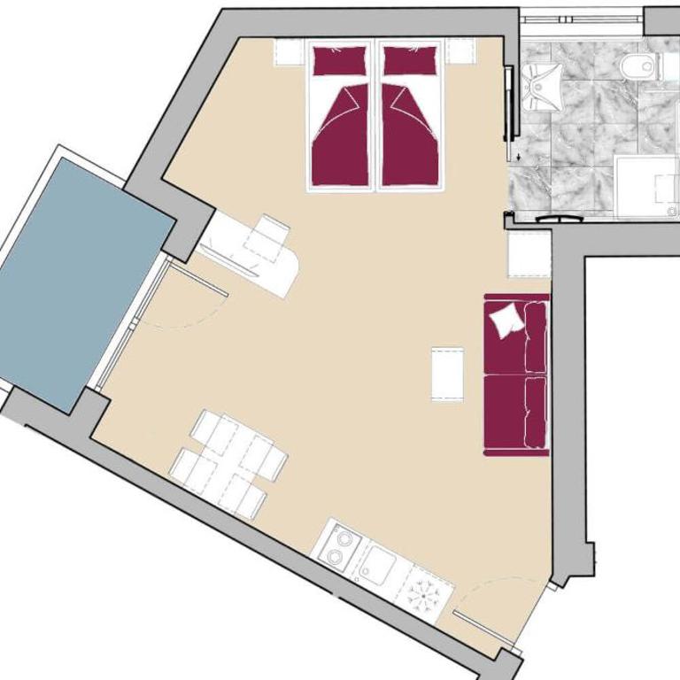 City Hotel Merano - Junior Suite con Balcone - 1
