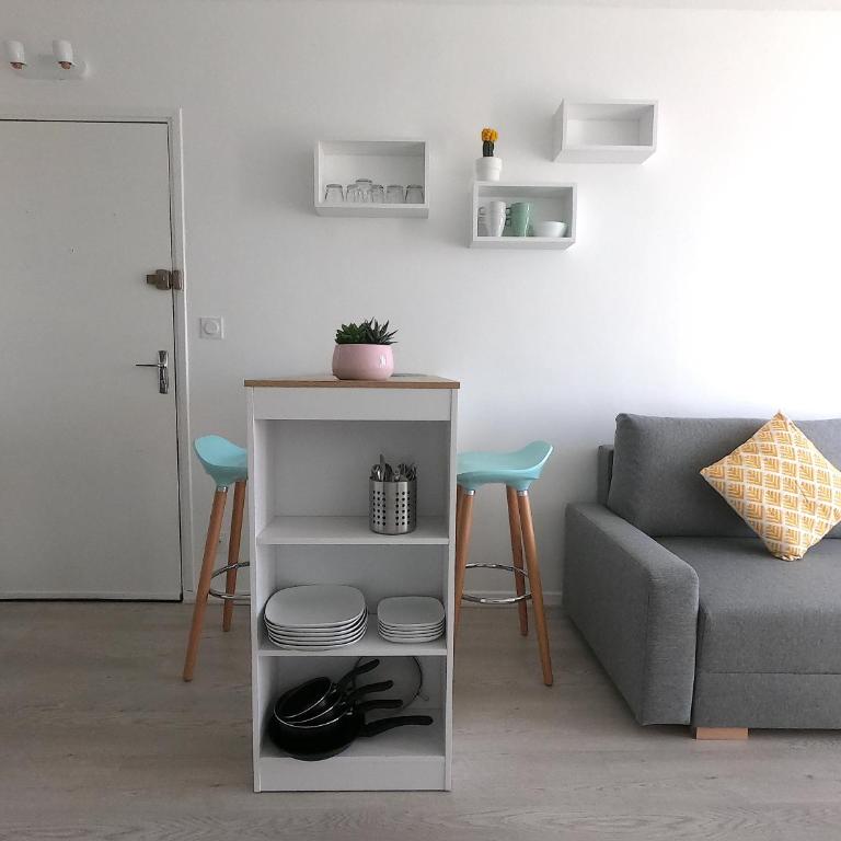 Botanic Garden Studio cosy, Parking, Métro - Appartement 1 Chambre - 9