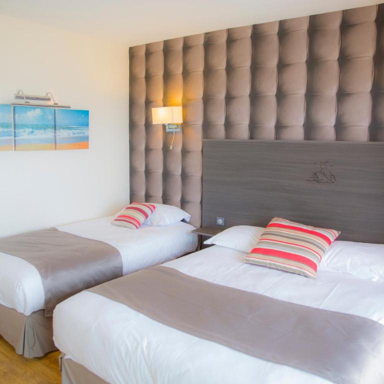 Arc Hôtel Sur Mer - Chambre Triple avec Balcon - Vue sur Mer - 4