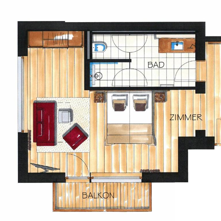 Alpinresort ValSaa - Adults Only - Junior Superior Suite - 2