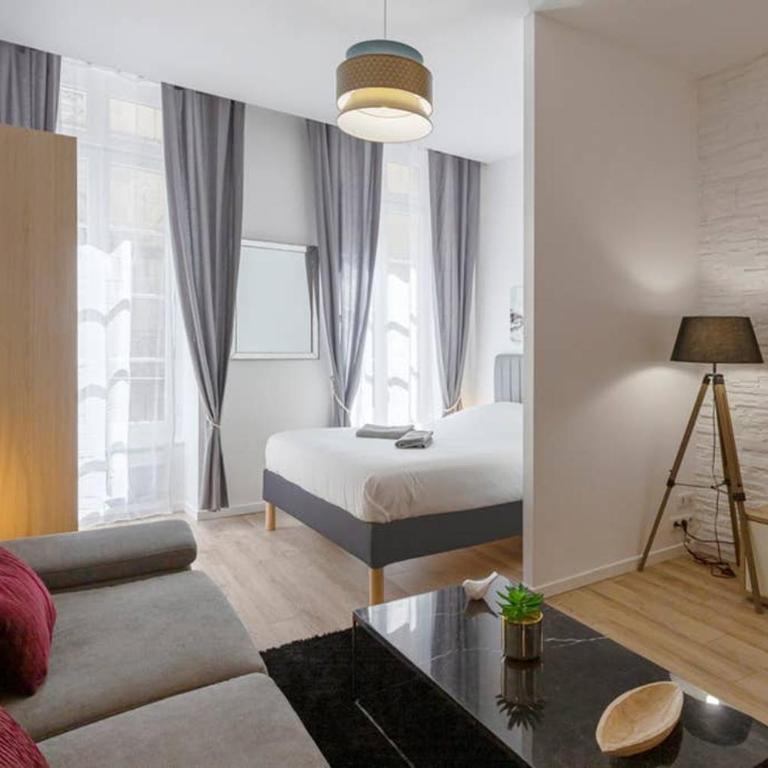 Logement de charme - Saint Pierre - Cœur historique Bordeaux - Studio Lit Queen-Size - 6