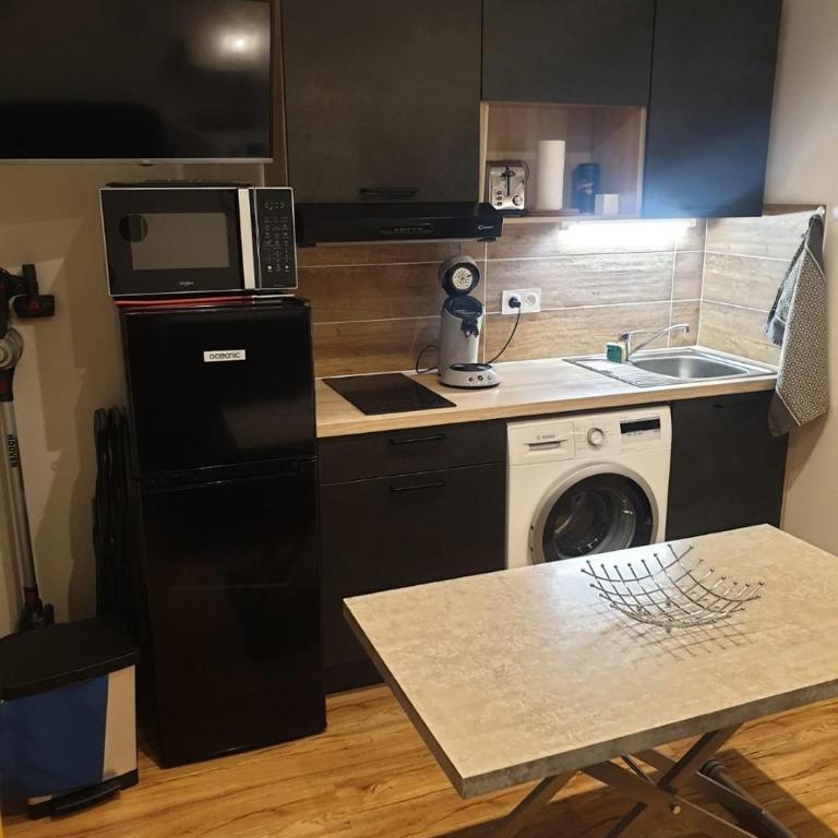 Le 67,ski et randonnée,WIFI, lave linge,sèche linge,parking gratuit - Estudio con vistas a las montañas - 6