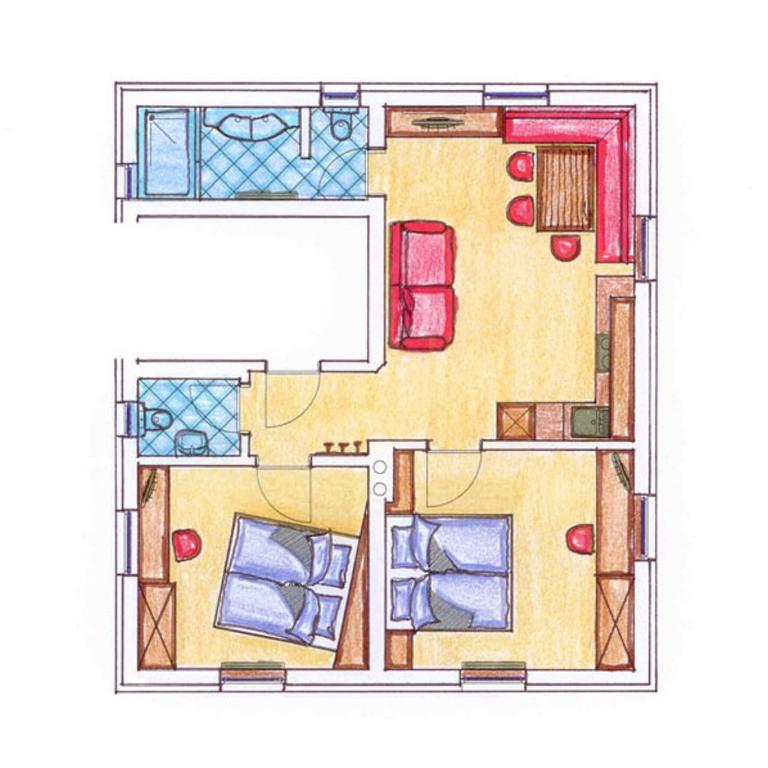 Mountainpeak - Apartment mit 2 Schlafzimmern - 3