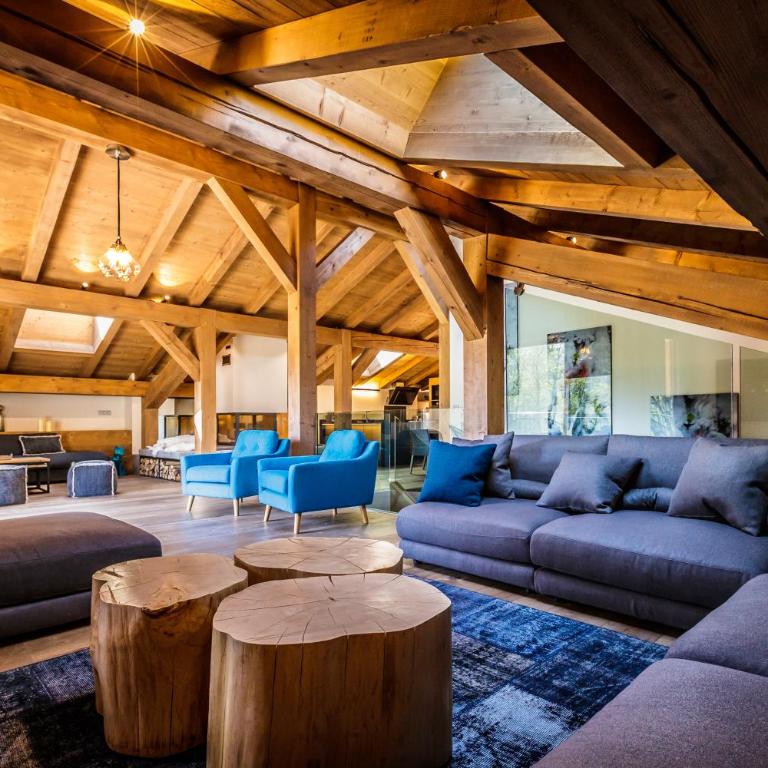 Ski in ski out Le Moulin charming duplex just 50 m from Princesse gondola Megève - Appartement - 1