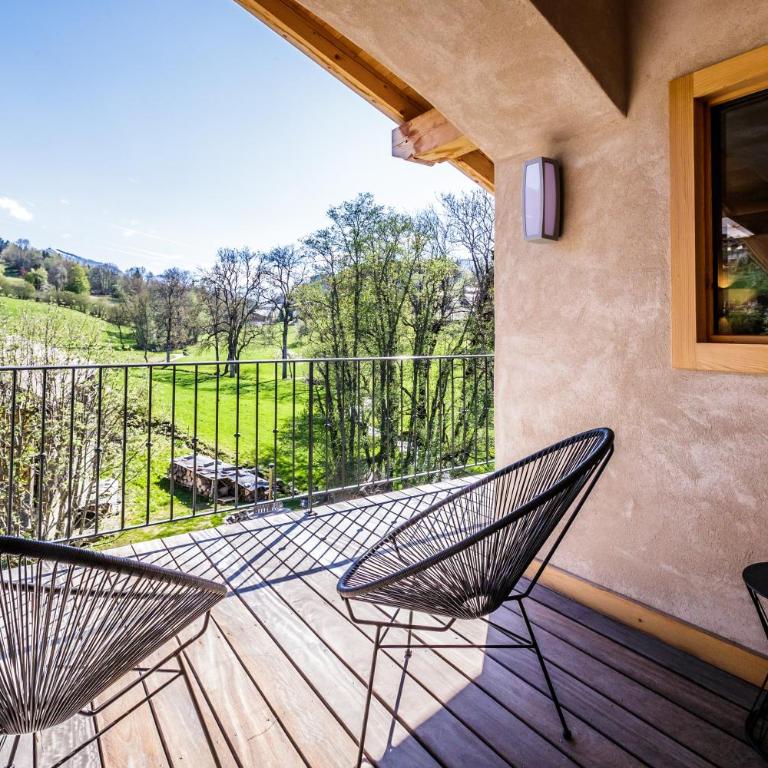 Ski in ski out Le Moulin charming duplex just 50 m from Princesse gondola Megève - Appartement - 17