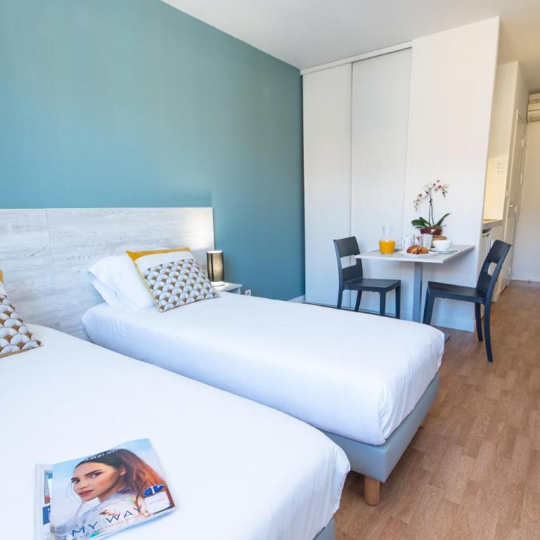 Comfort Aparthotel Aix Le Tholonet - Studio Lits Jumeaux - 5
