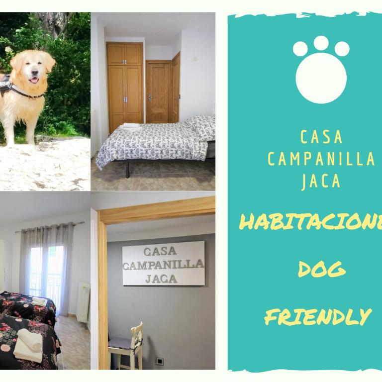 Casa Campanilla Jaca - Doppelzimmer mit eigenem Bad - 2