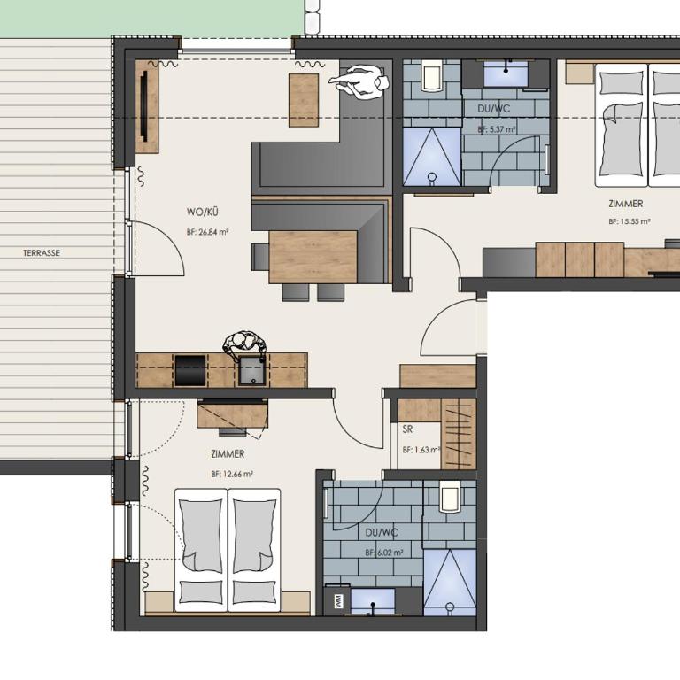 Avero Lodge by MEIN SAMNAUN - MOUNTAIN HOMES - Apartment mit 2 Schlafzimmern - 8