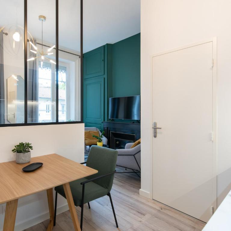 CHALEUREUX - Part-Dieu l Confort l Déco Luxe by Dreamy Flat Lyon - Apartment mit 1 Schlafzimmer - 14
