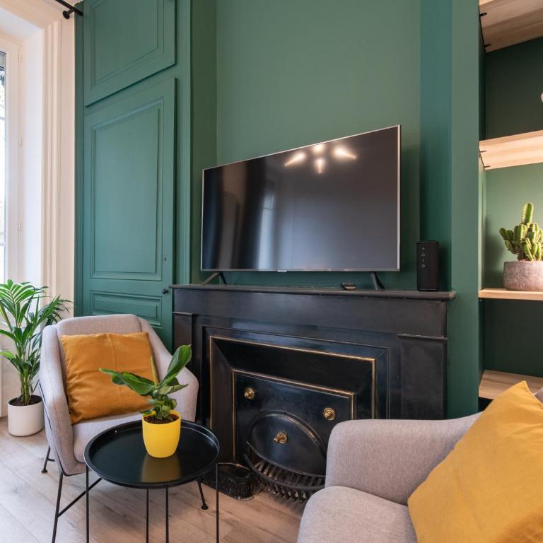 CHALEUREUX - Part-Dieu l Confort l Déco Luxe by Dreamy Flat Lyon - Apartment mit 1 Schlafzimmer - 3