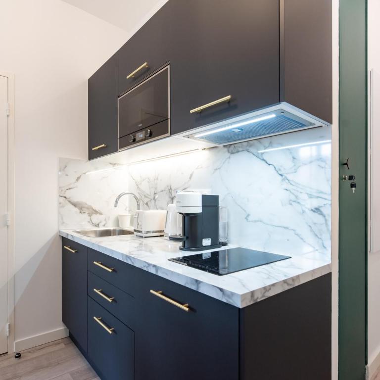 CHALEUREUX - Part-Dieu l Confort l Déco Luxe by Dreamy Flat Lyon - Apartment mit 1 Schlafzimmer - 12