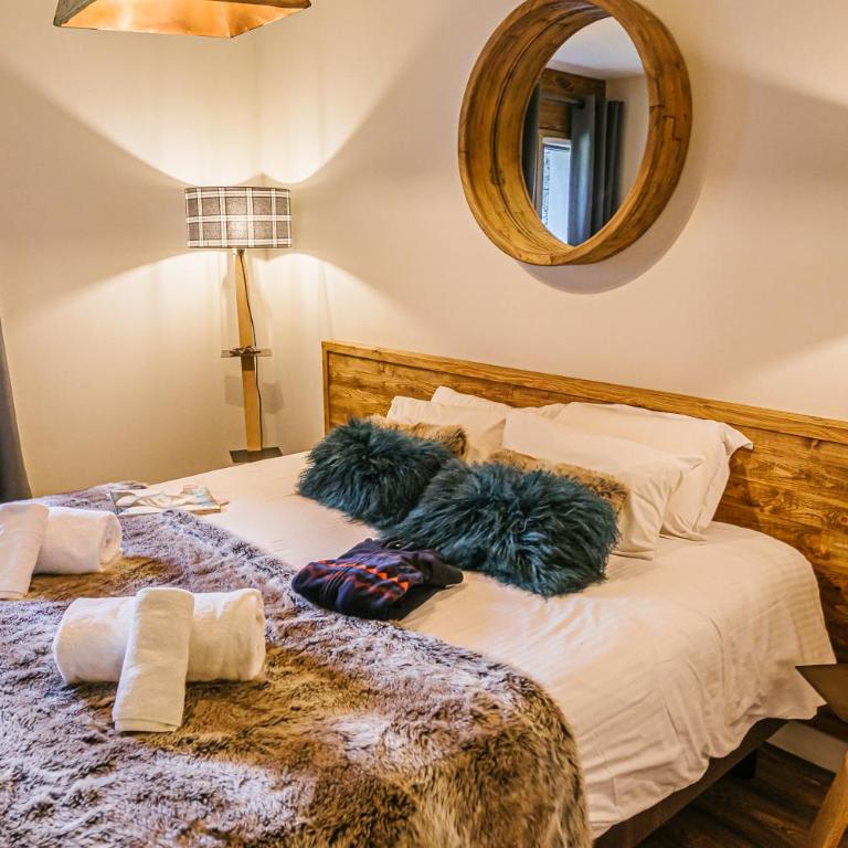 Chalet La Perle de L'Oisans - Appartements d'Exception - Appartement 3 Chambres avec Vue sur les Montagnes (8 Adultes) - 22