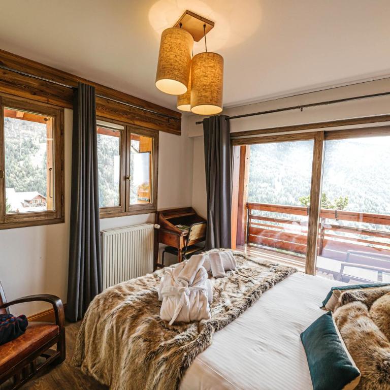 Chalet La Perle de L'Oisans - Appartements d'Exception - Appartement 3 Chambres avec Vue sur les Montagnes (8 Adultes) - 17