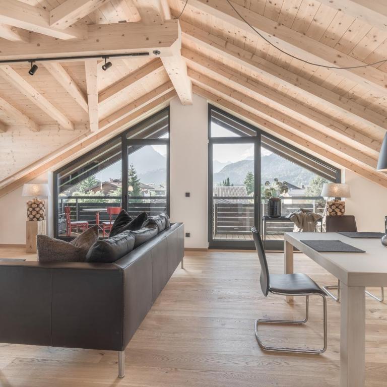 Ferienwohnung Gams - Loft mit 360° Bergblick - 18