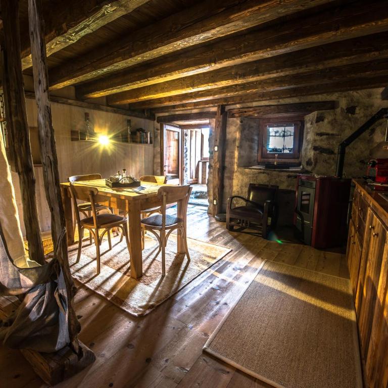 B&B LA VILLE CHAMOIS - Camera Tripla con Vista Montagna - 4
