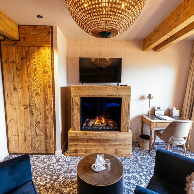Hotel Le V de Vaujany - Suite avec Mezzanine Sud - 12
