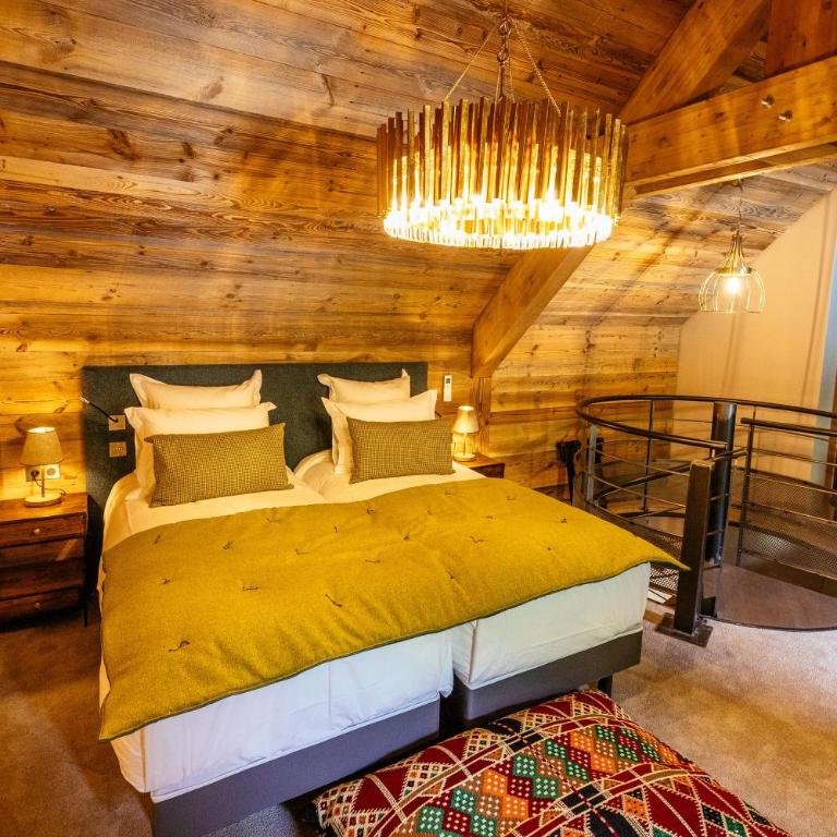 Hotel Le V de Vaujany - Suite avec Mezzanine Rissiou - 6