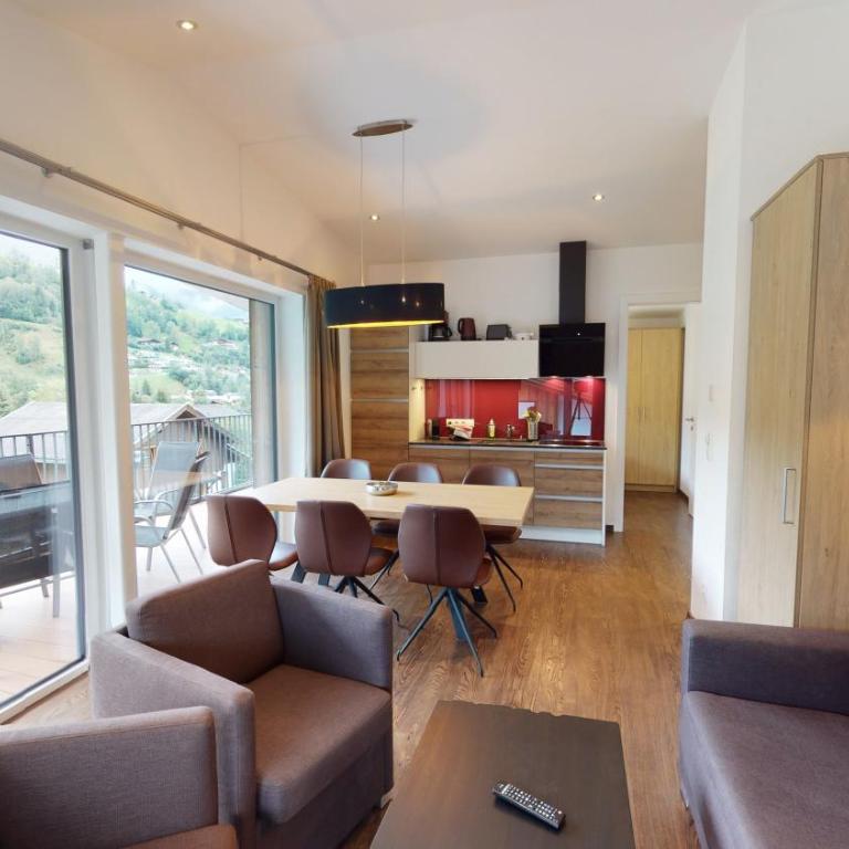 Appartement Kitzsteinhorn -Summercard included - Superior Apartment mit 2 Schlafzimmern, einem Badezimmer und zusätzlicher separater Dusche – obere Etage - 5
