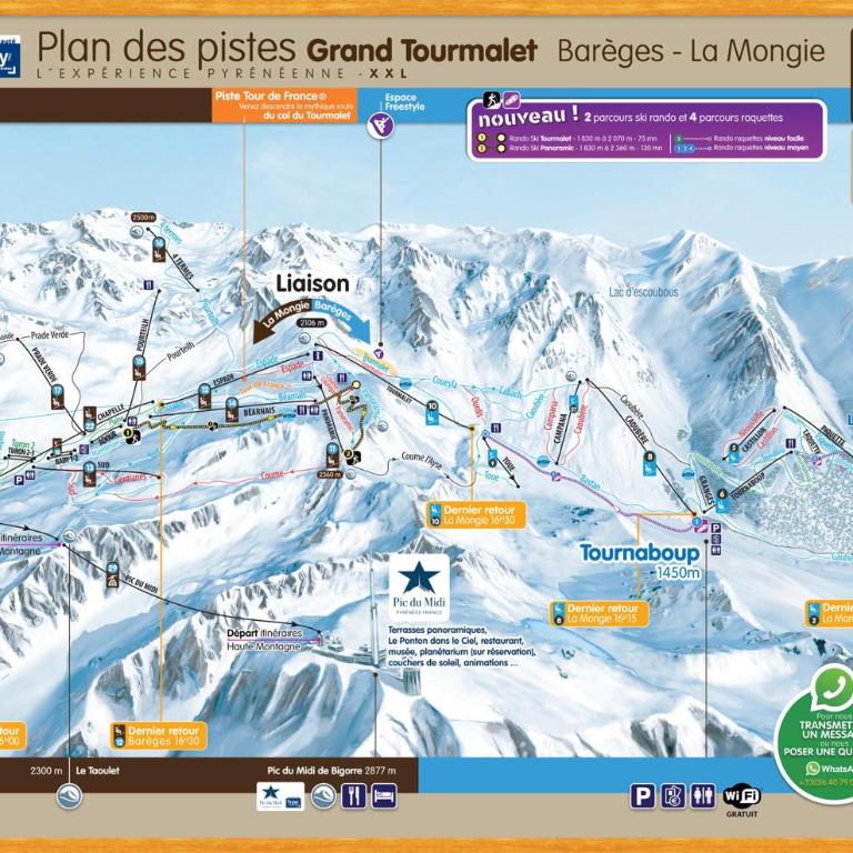 Duplex 8 couchages, au pied des pistes de la Mongie - Appartement 2 Chambres - 30