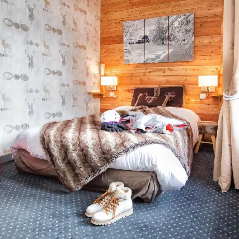 ALPINA LODGE VANOISE ex hotel du soleil - Comfort Double/Twin Room with Access to the Panoramic Sauna and Nordic Bath - 2