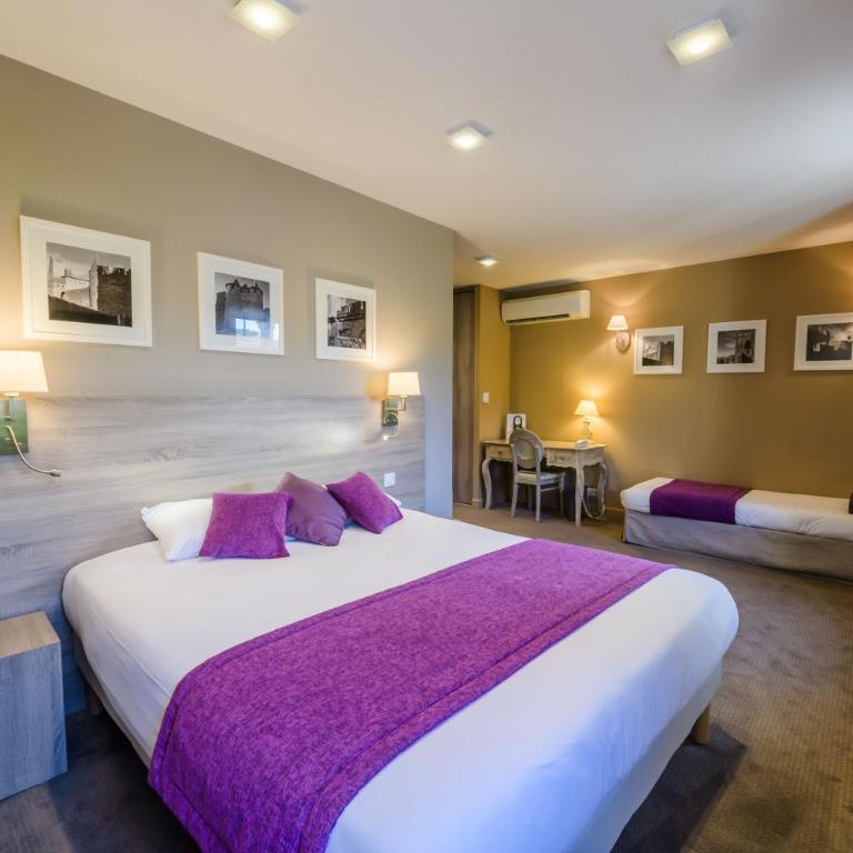 Hôtel l'Aragon à 50m de la cité de Carcassonne - Suite Familiale - Vue sur Cité (4 à 6 Personnes) - 1