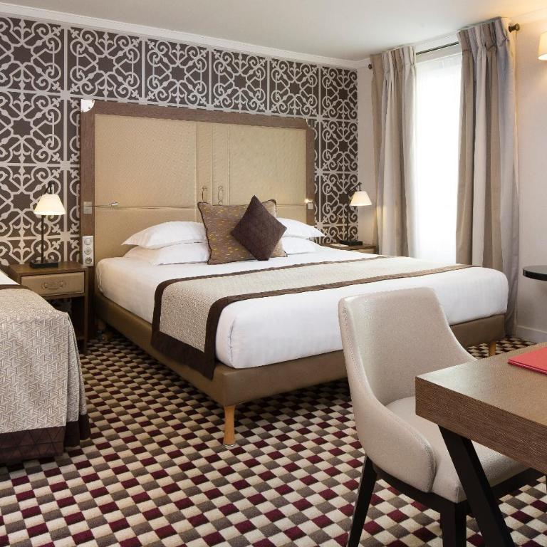 Hotel Phileas Lazare & Spa - Opera - 2 Chambres Doubles Communicantes (5 Adultes) - 4