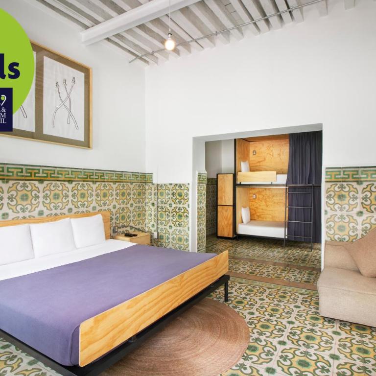 CASA MX alameda - Double Room with Private Bathroom - 1