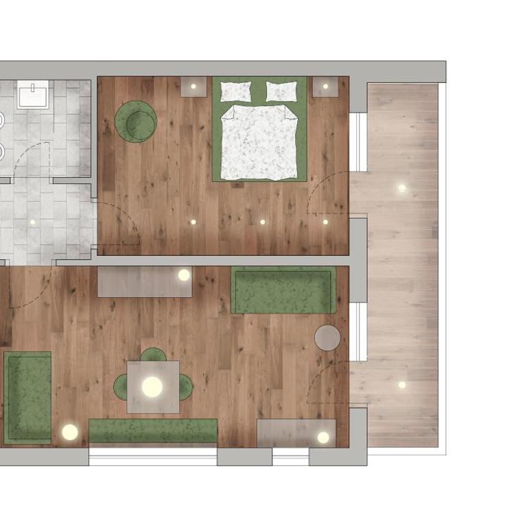Residence Villa Al Sole - Apartment mit Balkon - 4