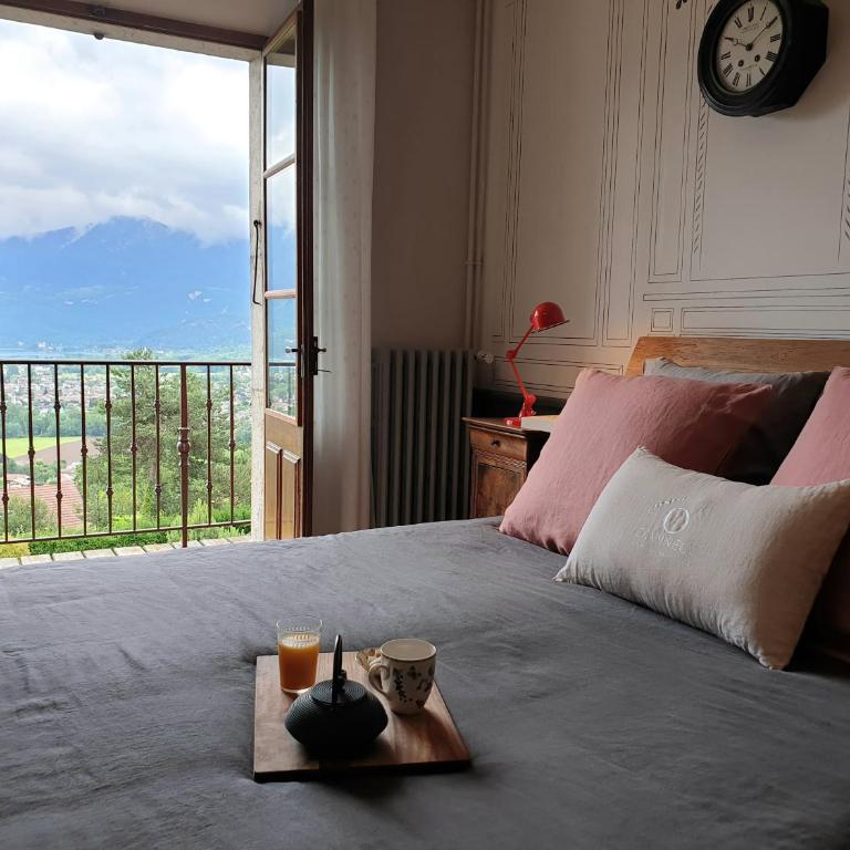 Les Ô d'Annecy - Chambre Double de Luxe avec Balcon - Vue sur Lac - 15