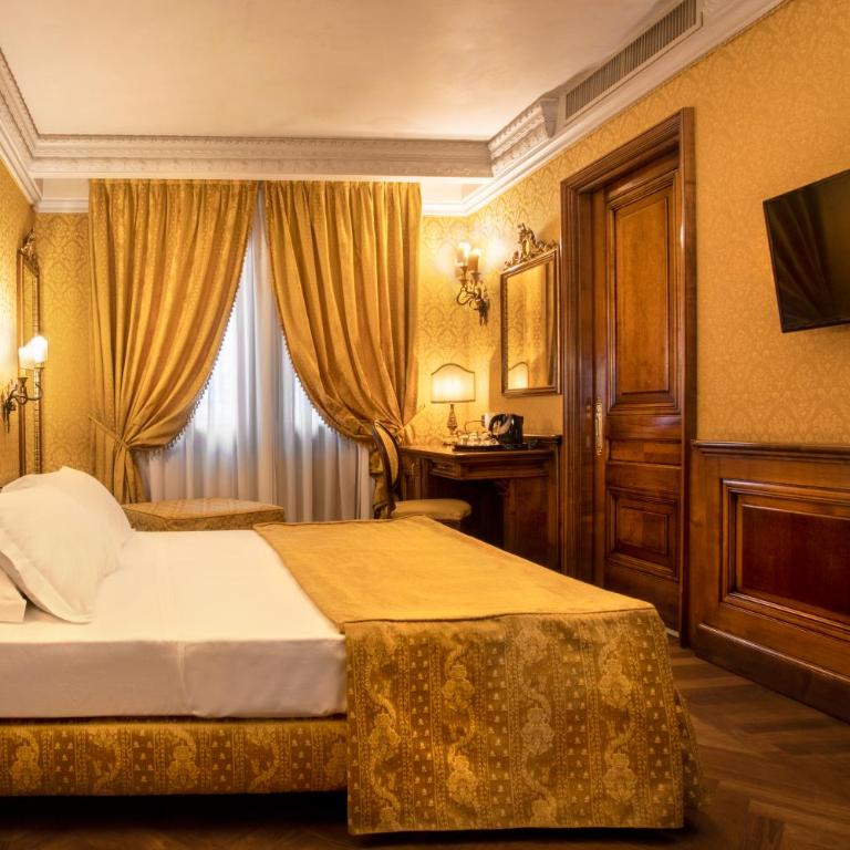 Palazzina Veneziana - Camera Superior Matrimoniale/Doppia con Letti Singoli con Vista Giardino - 1