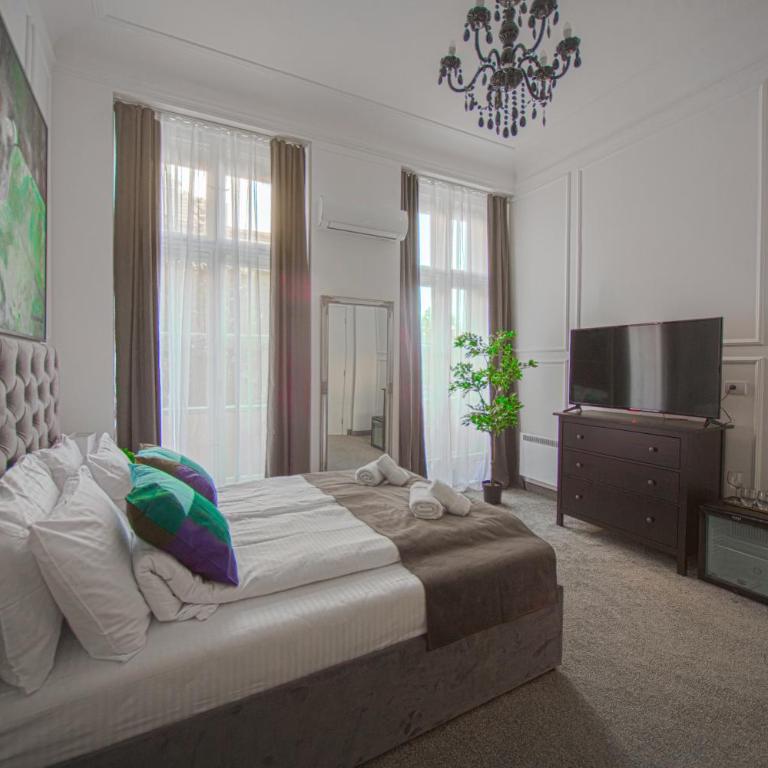 Kings Palace - Standardna Dvokrevetna Jedinica sa Bračnim Krevetom i Pogledom na Grad - 3