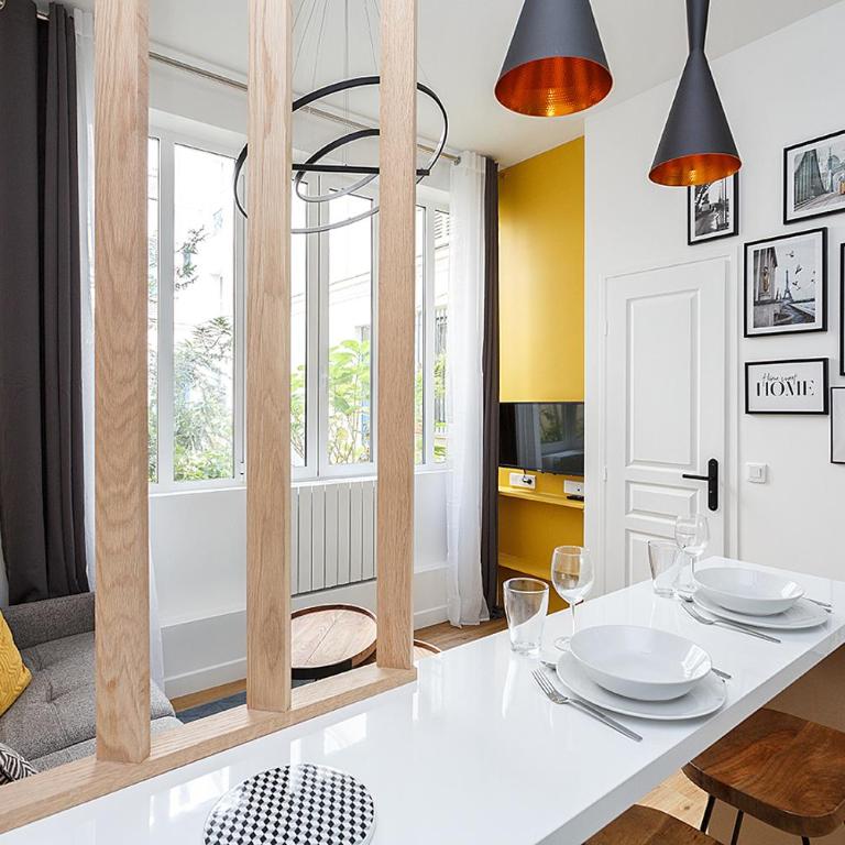 Cosy Loft near Montmartre - Studio Lit King-Size avec Canapé-Lit - 9