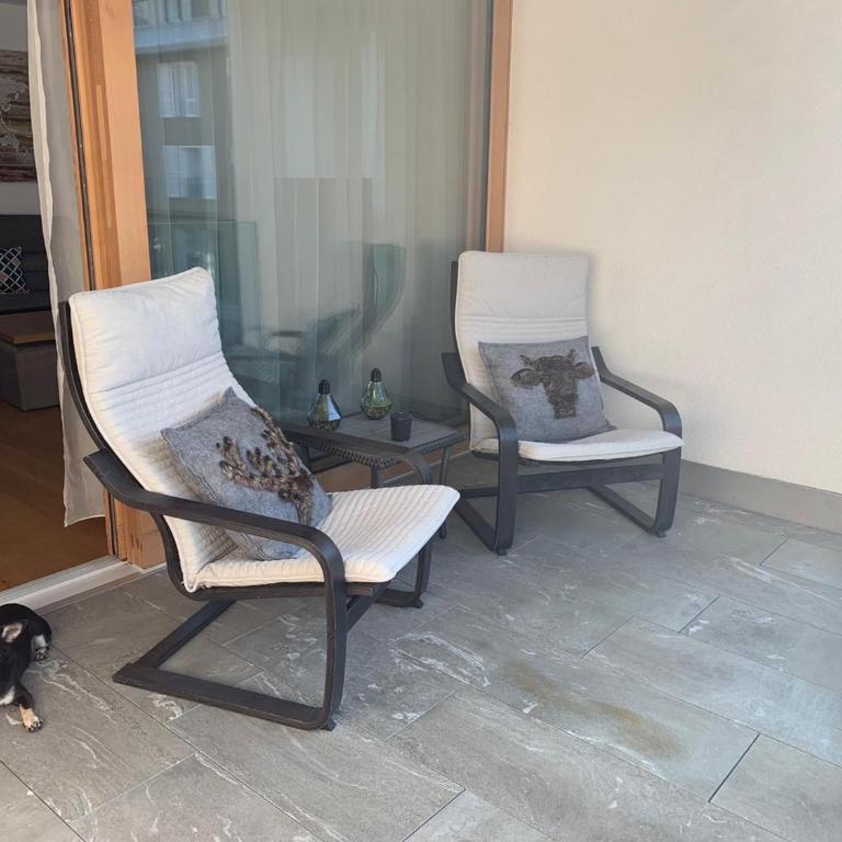 Montanas - Luxuswohnung mit Kamin - Nahe Caumasee & Talstation - Apartment mit 2 Schlafzimmern - 19