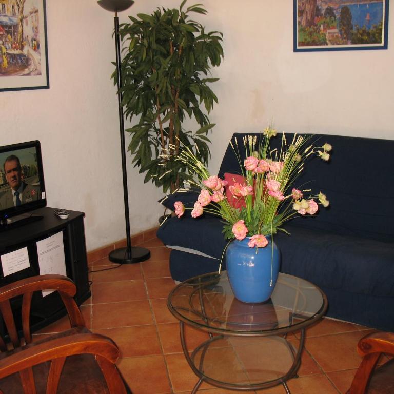 Appartement de charme wi-fi ,clim, garage jardin privés, piscine environnement arboré - One-Bedroom Apartment - 9