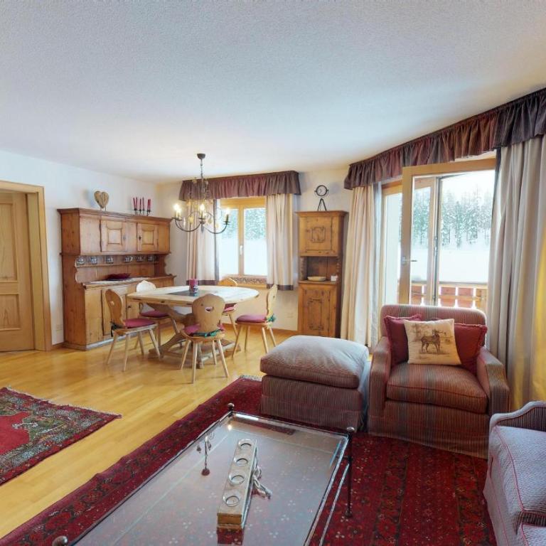 Abitaziun Trais Tschiervs D5 - Champfèr - Apartment mit Blick auf die Berge - 6