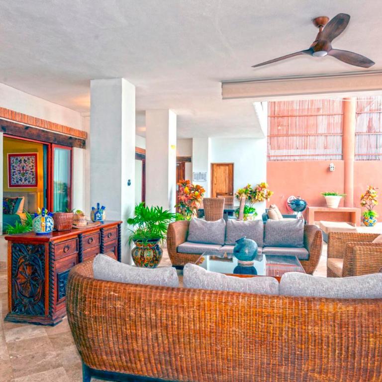 Vallarta Shores Beach Hotel - Suite con 4 dormitorios, piscina privada y servicio de chef - 15