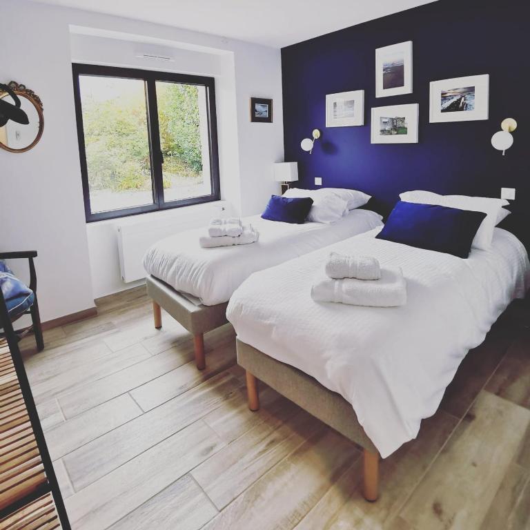 Villa l'hermine Vue mer exceptionnelle, prestation luxe contemporaine avec cinema et spa, borne voit électrique - Villa - 33