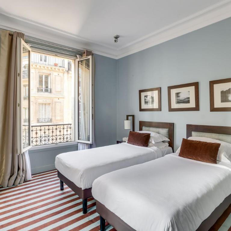Hotel Duret Paris Champs Elysées - Chambre Lits Jumeaux Deluxe - 1