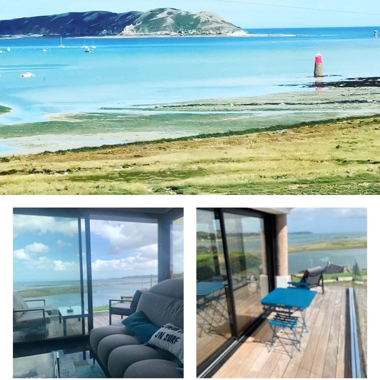 Villa l'hermine Vue mer exceptionnelle, prestation luxe contemporaine avec cinema et spa, borne voit électrique - Villa - 4